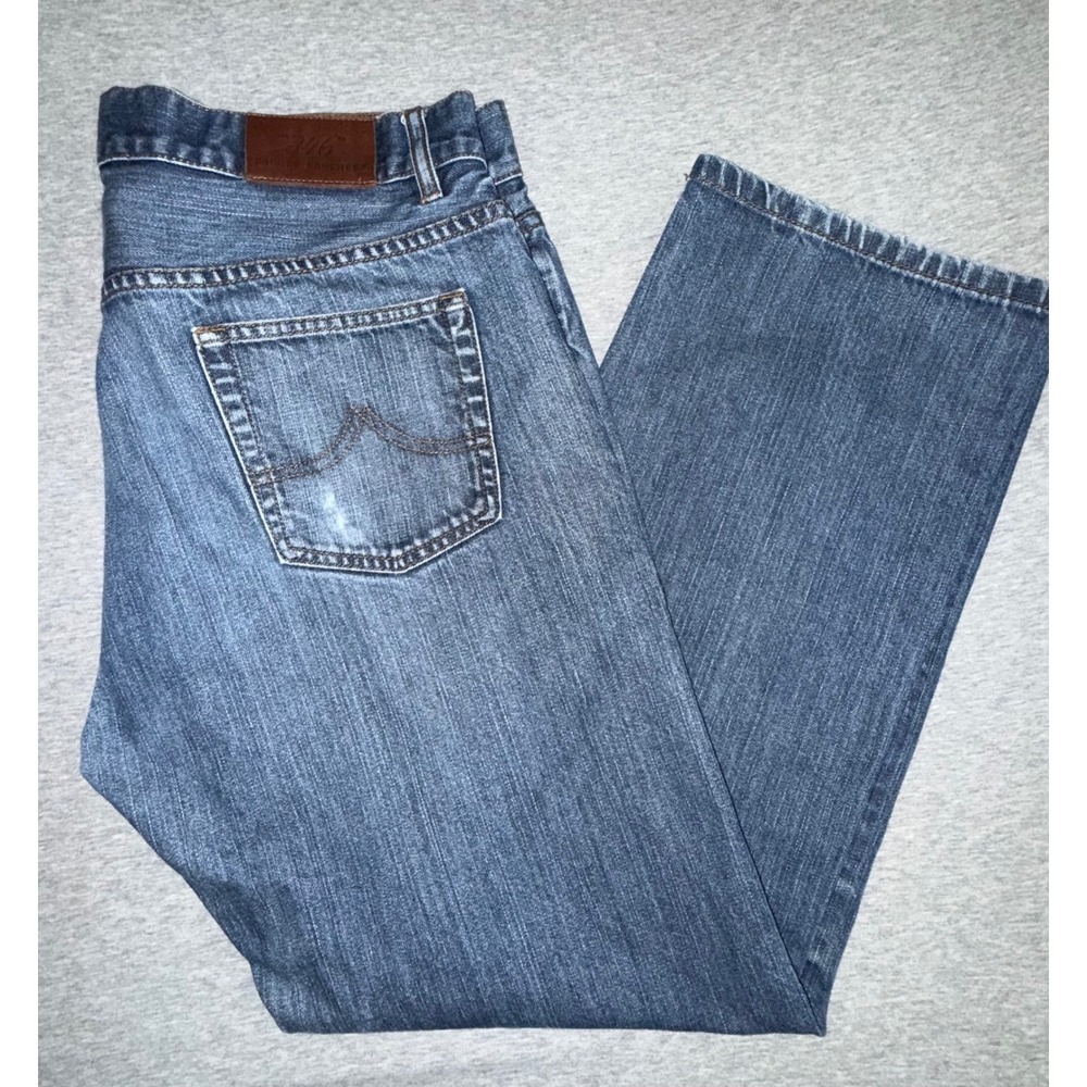 Brooks Brothers 346 Men Relaxed Fit Jeans Size 36x33 Preppy Classic Americana